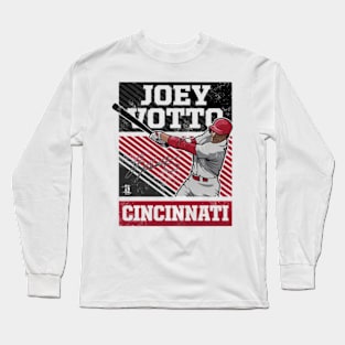 Joey Votto Cincinnati Pro Long Sleeve T-Shirt